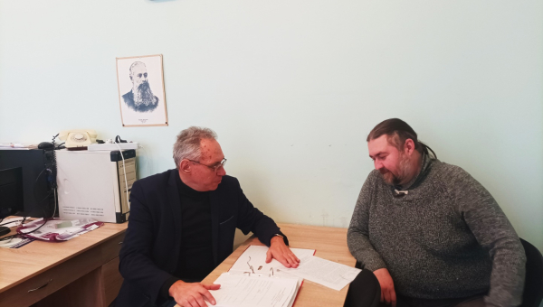 Зустріч з випускником – викладачем географії Реутинського професійного аграрного ліцею